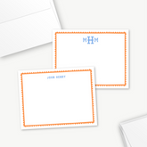 Playful Scallop Border Flat Card Set